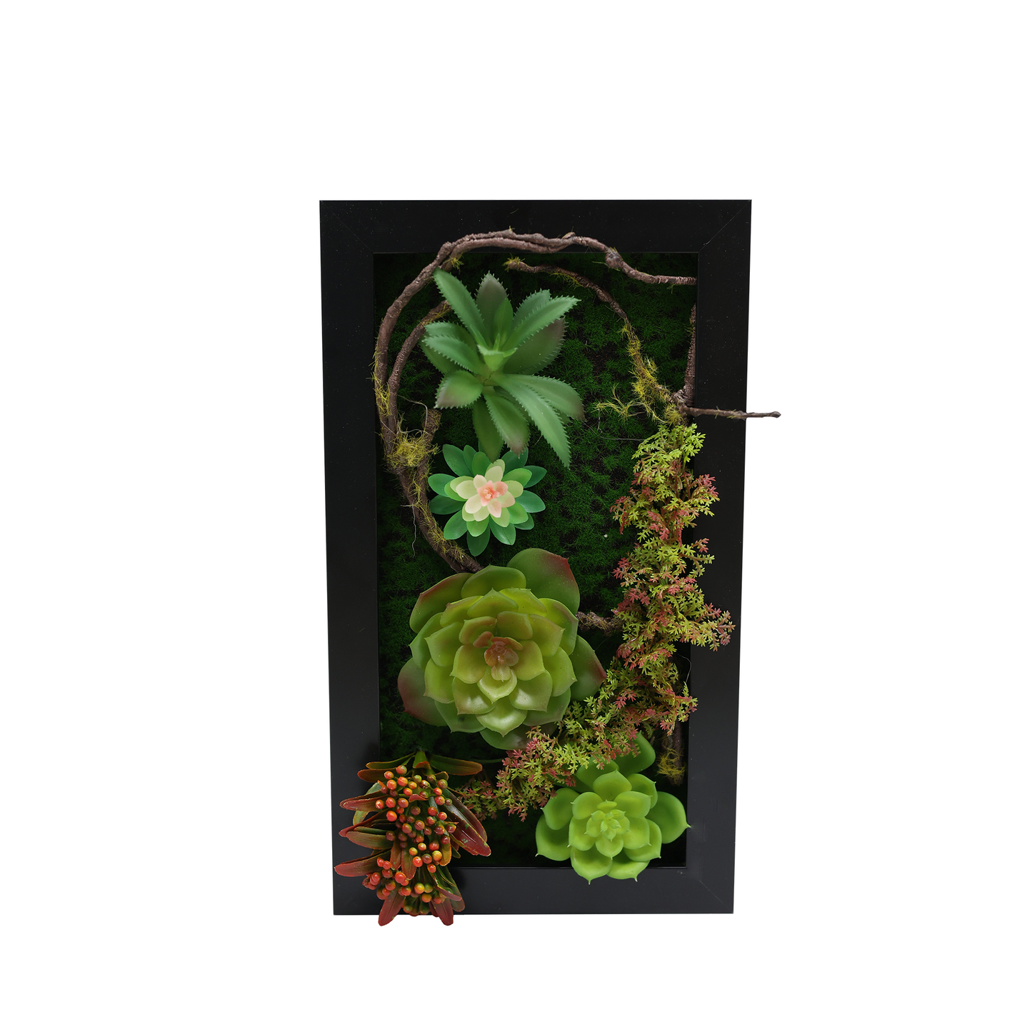 3D ram - 35x20cm - crni - 01