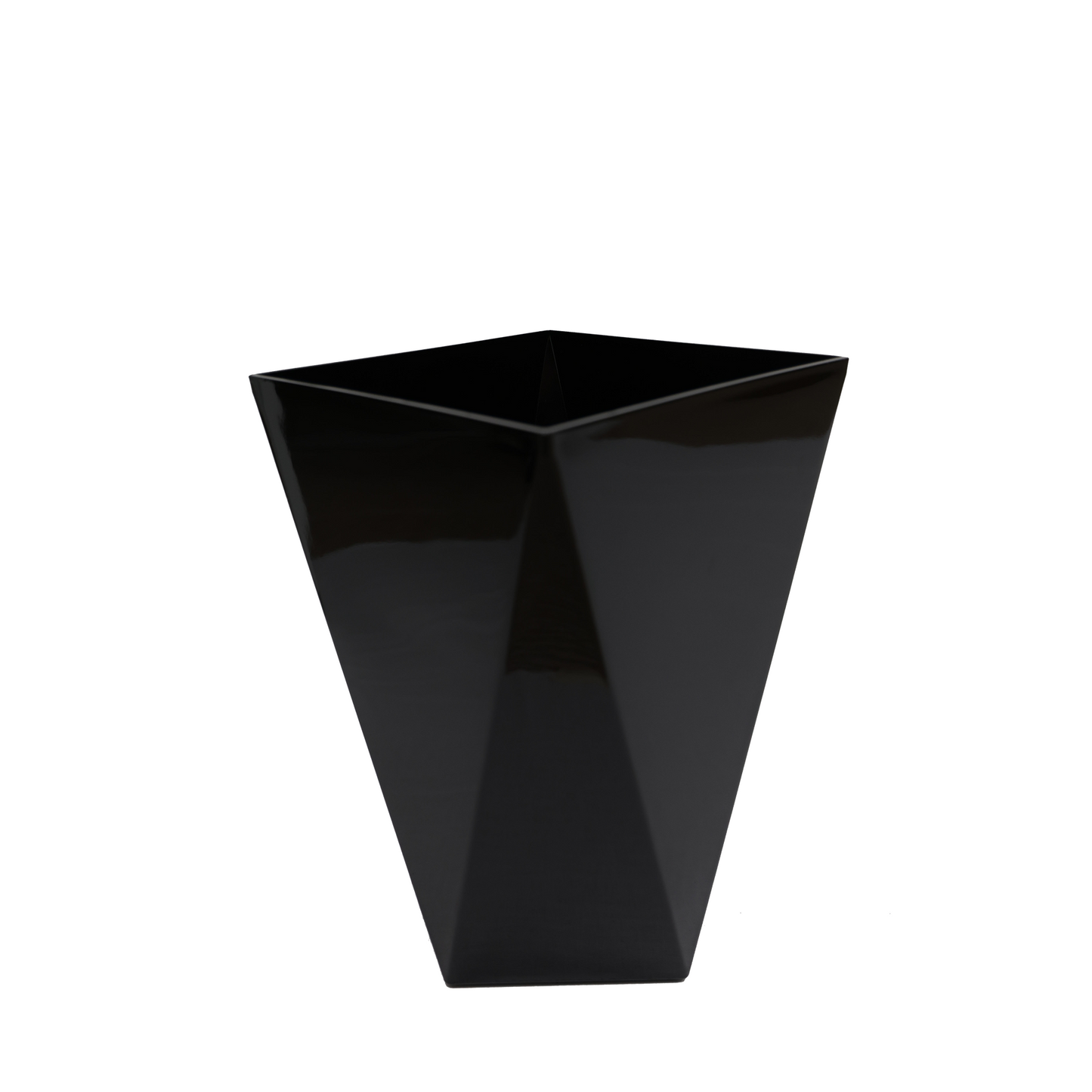 Saksija - heksagon - crna - više visina