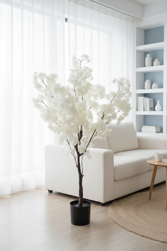 Japanska trešnja - 130 cm - bela