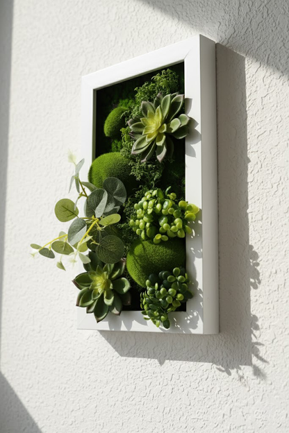 3D ram - 35x20cm - beli - 02