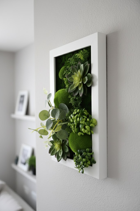 3D ram - 35x20cm - beli - 01