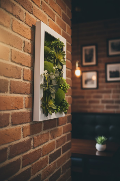 3D ram - 35x20cm - beli - 02