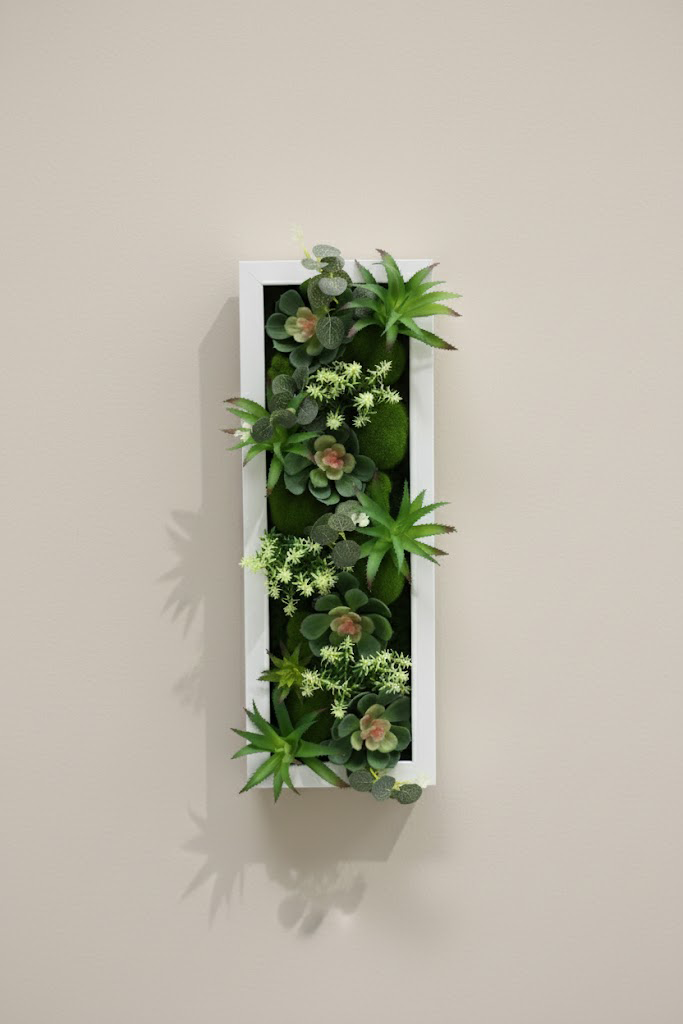 3D ram 55x20cm beli, veći format - Zelena Planeta
