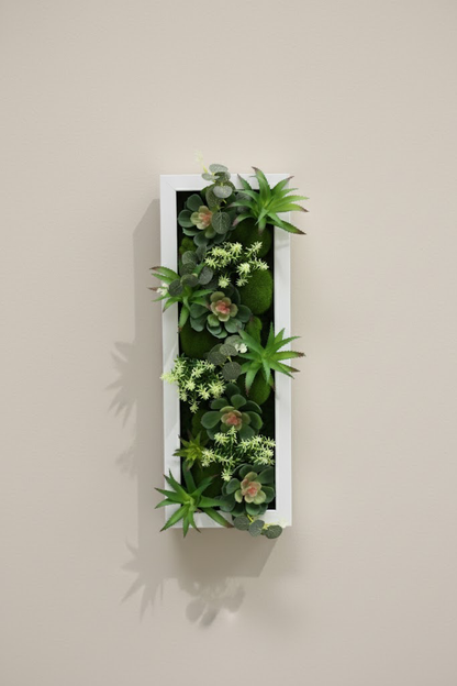 3D ram - 55x20cm - beli - 01