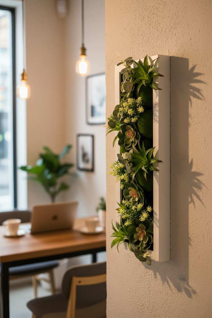 3D ram - 55x20cm - beli - 01