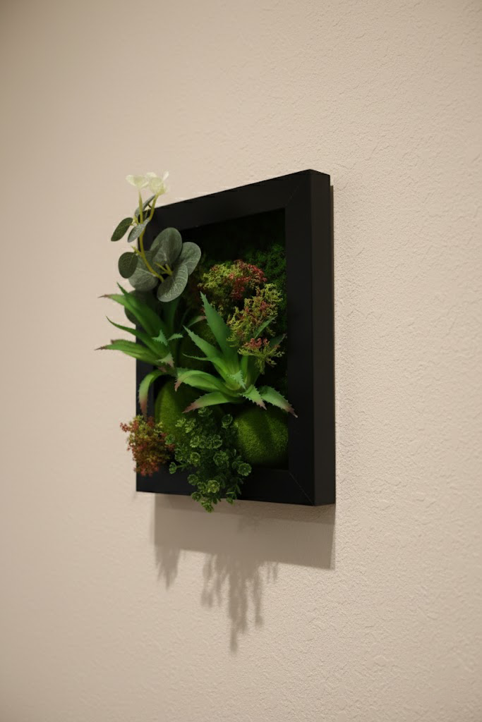 3D ram 25x20cm crni, manji format - Zelena Planeta