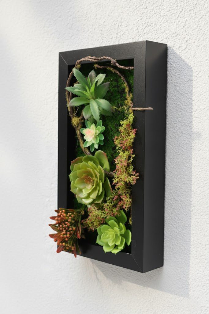 3D ram - 35x20cm - crni - 01